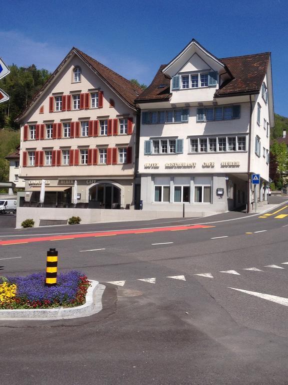 Cafe-Conditorei Hotel Huber Lichtensteig Exterior foto